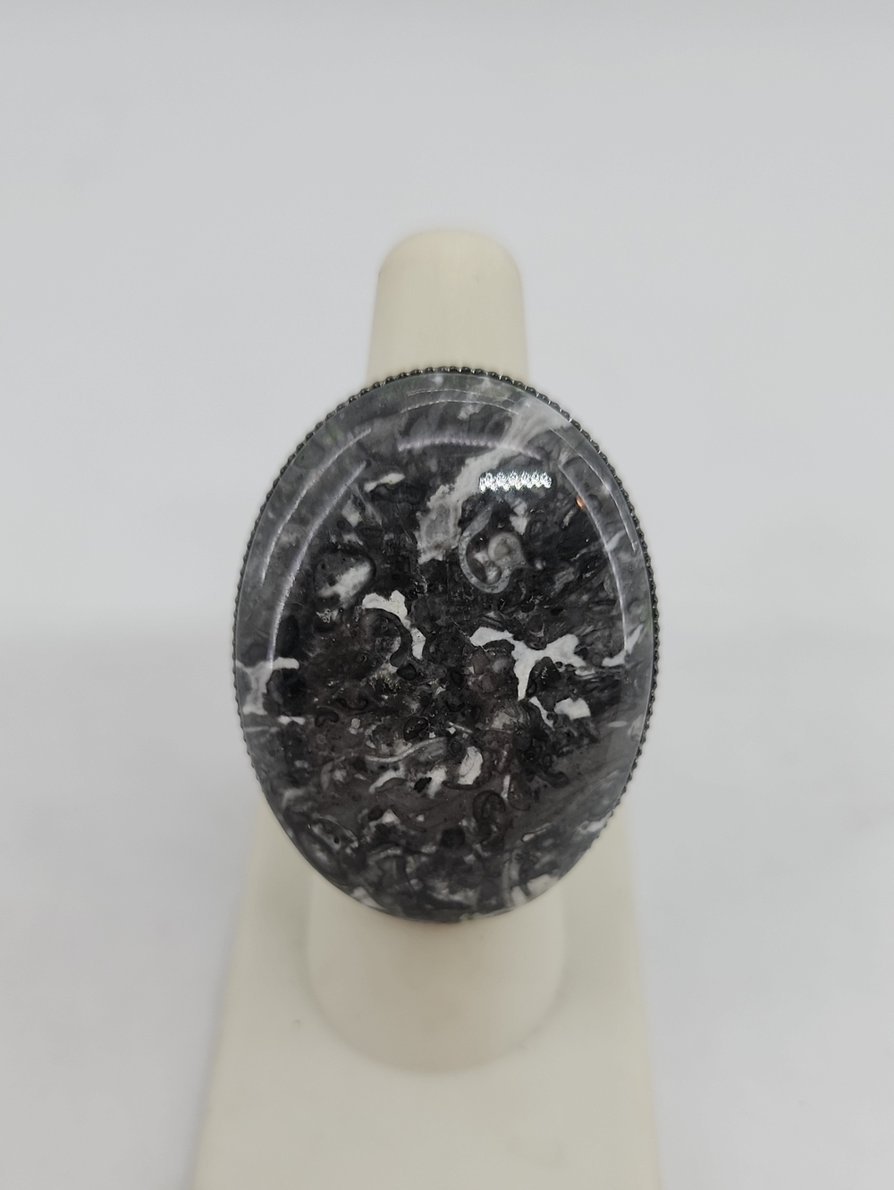 GASOLINE GLAMOUR COCKTAIL RING MAGIC JASPER